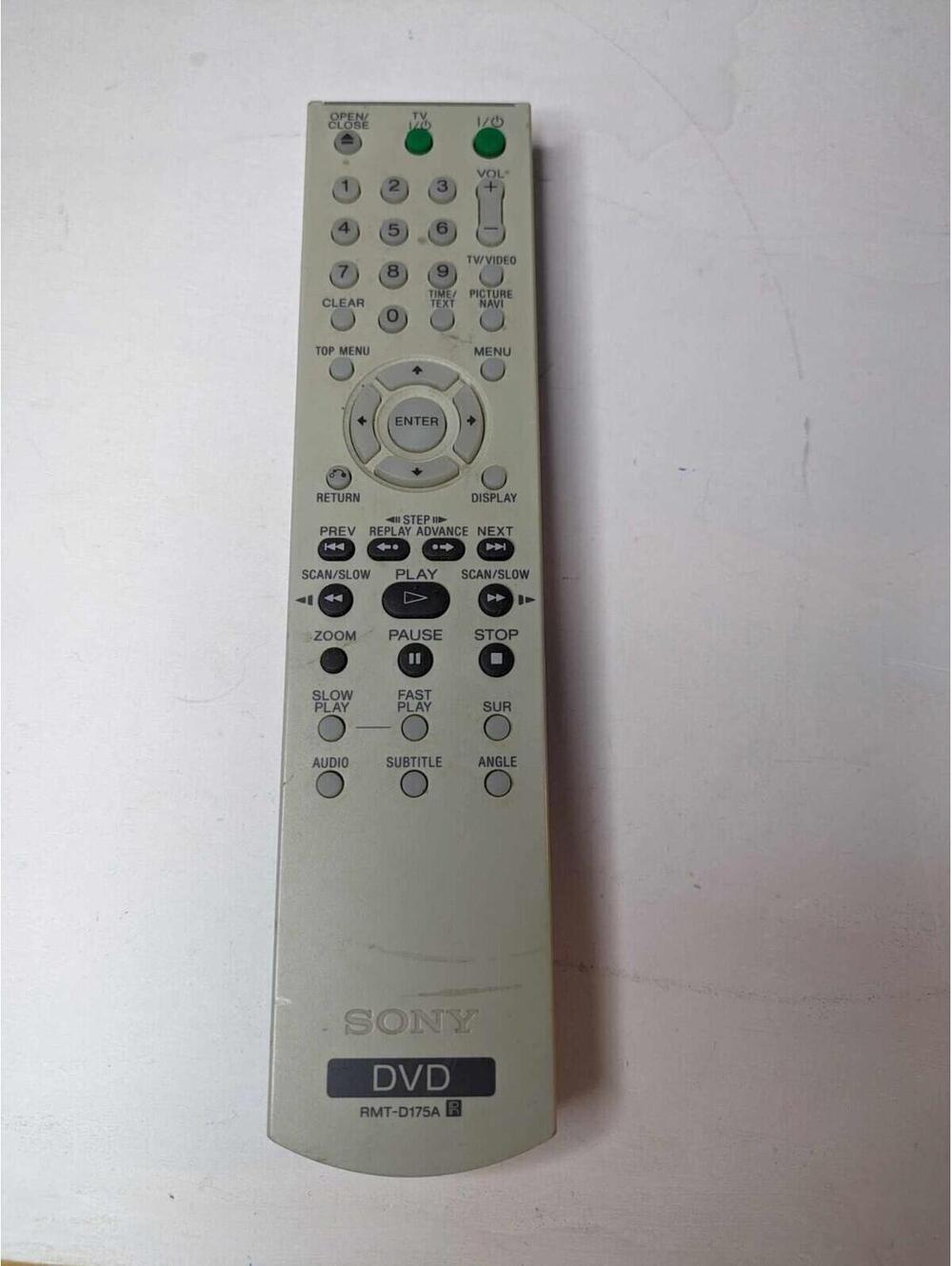 Remote Control For Sony RMT-D175A RMT-D152A RMT-D165A RMT-D166P-Tested